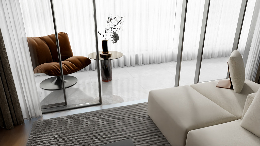 山海丨DESIGN-中海观江樾142-装修设计方案