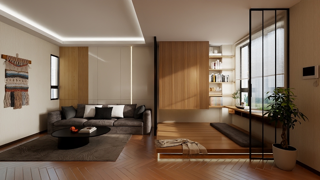 极韵共筑全屋定制-齐盛艺镜-装修设计方案