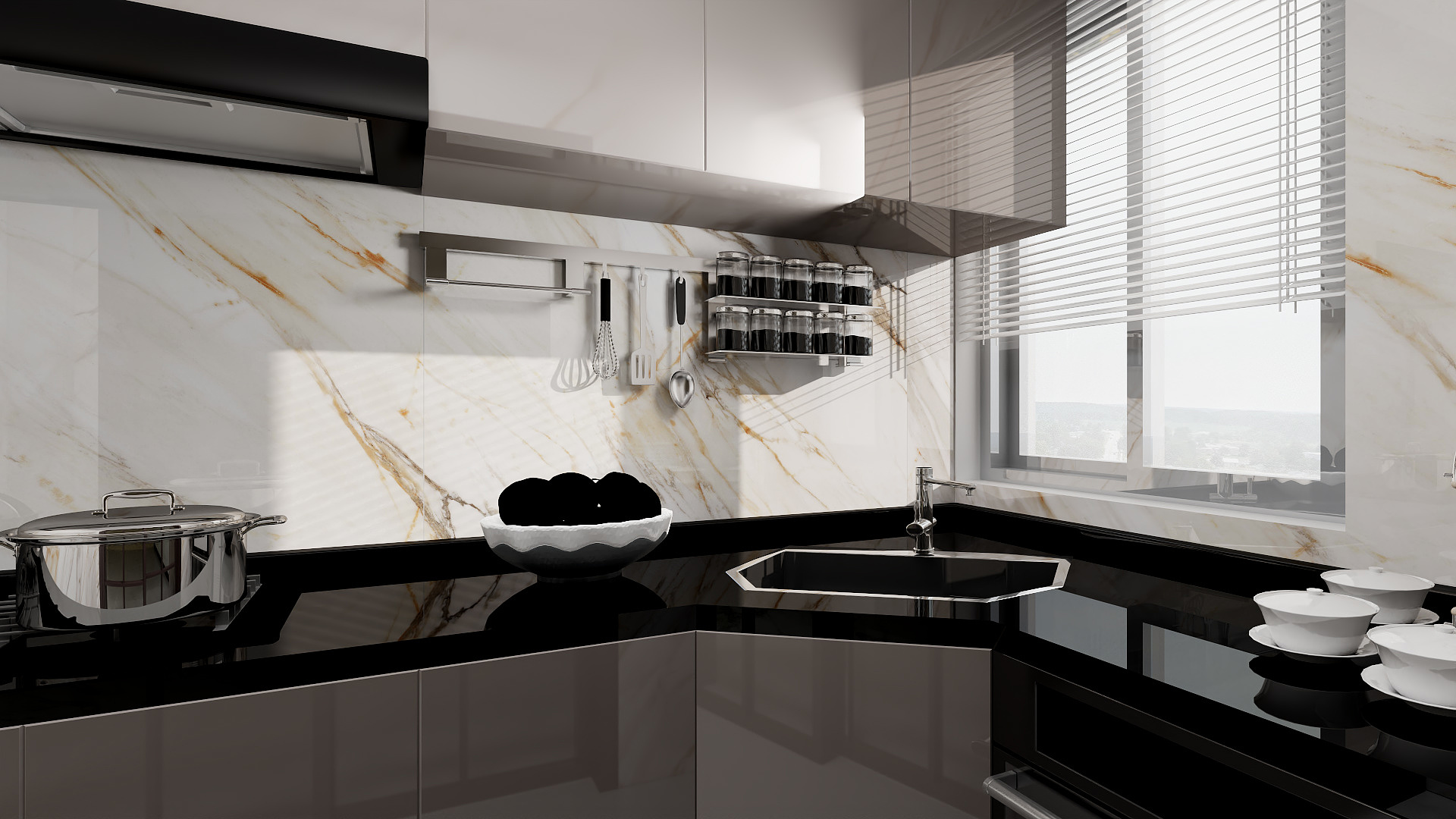 简美美居-广宇万科公园里89㎡3室-装修设计方案