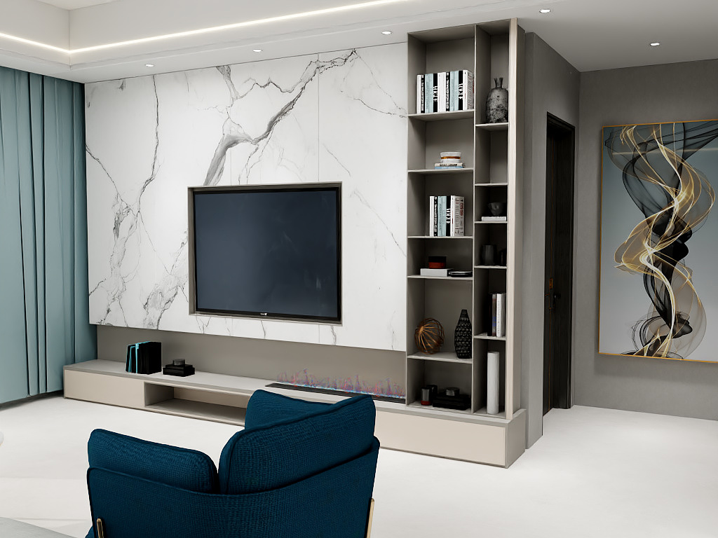 li离歌-125㎡3室-装修设计方案