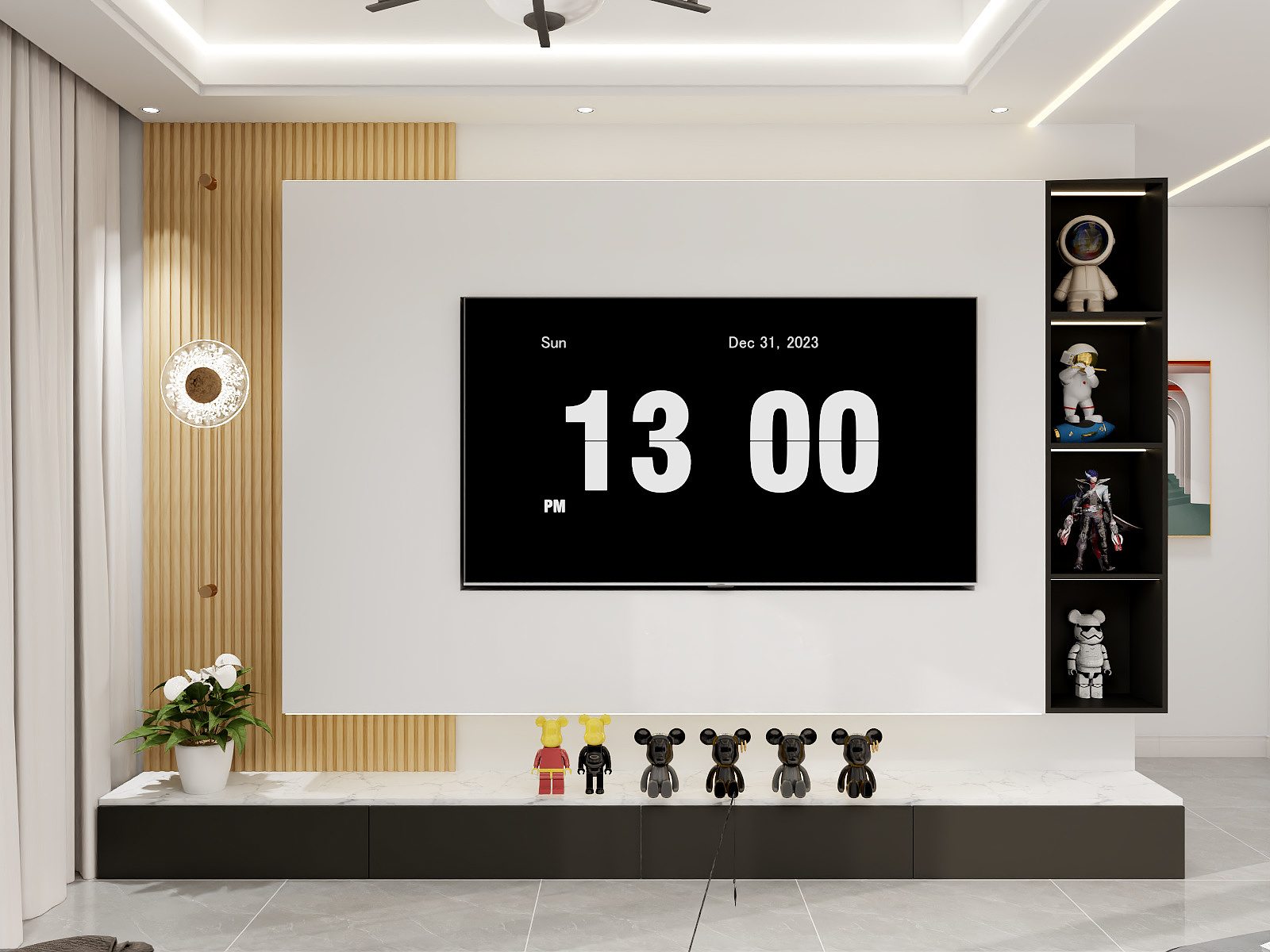 @四维空间-125㎡3室-装修设计方案