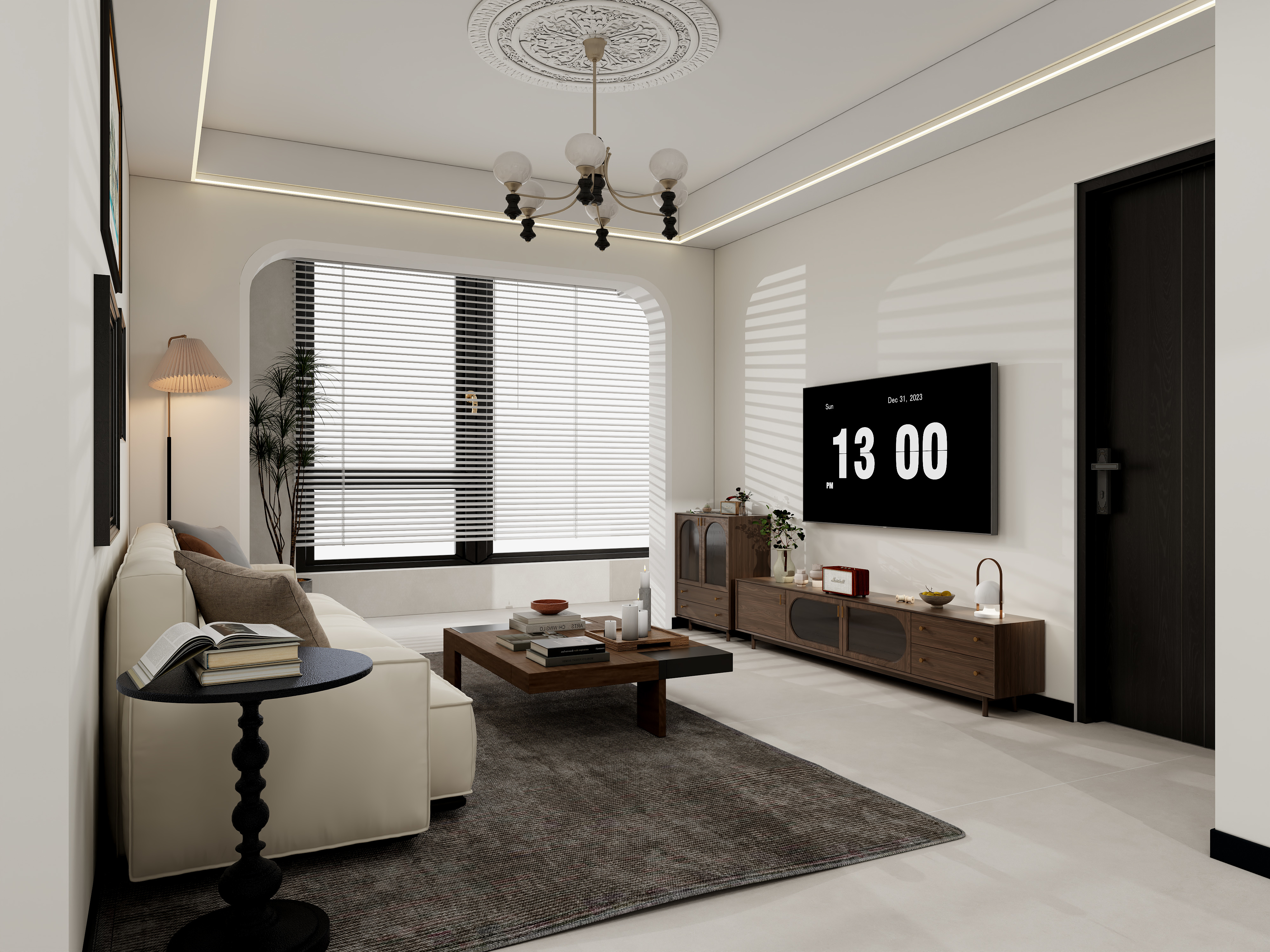 孙永-云竹苑中古风-装修设计方案