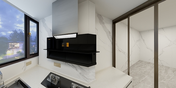 亿田集成灶洪濑店-恒大翡翠华庭-装修设计方案