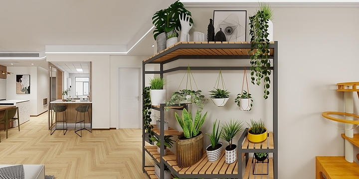 151弓长设计29055818-硬装专业等级考核户型-装修设计方案