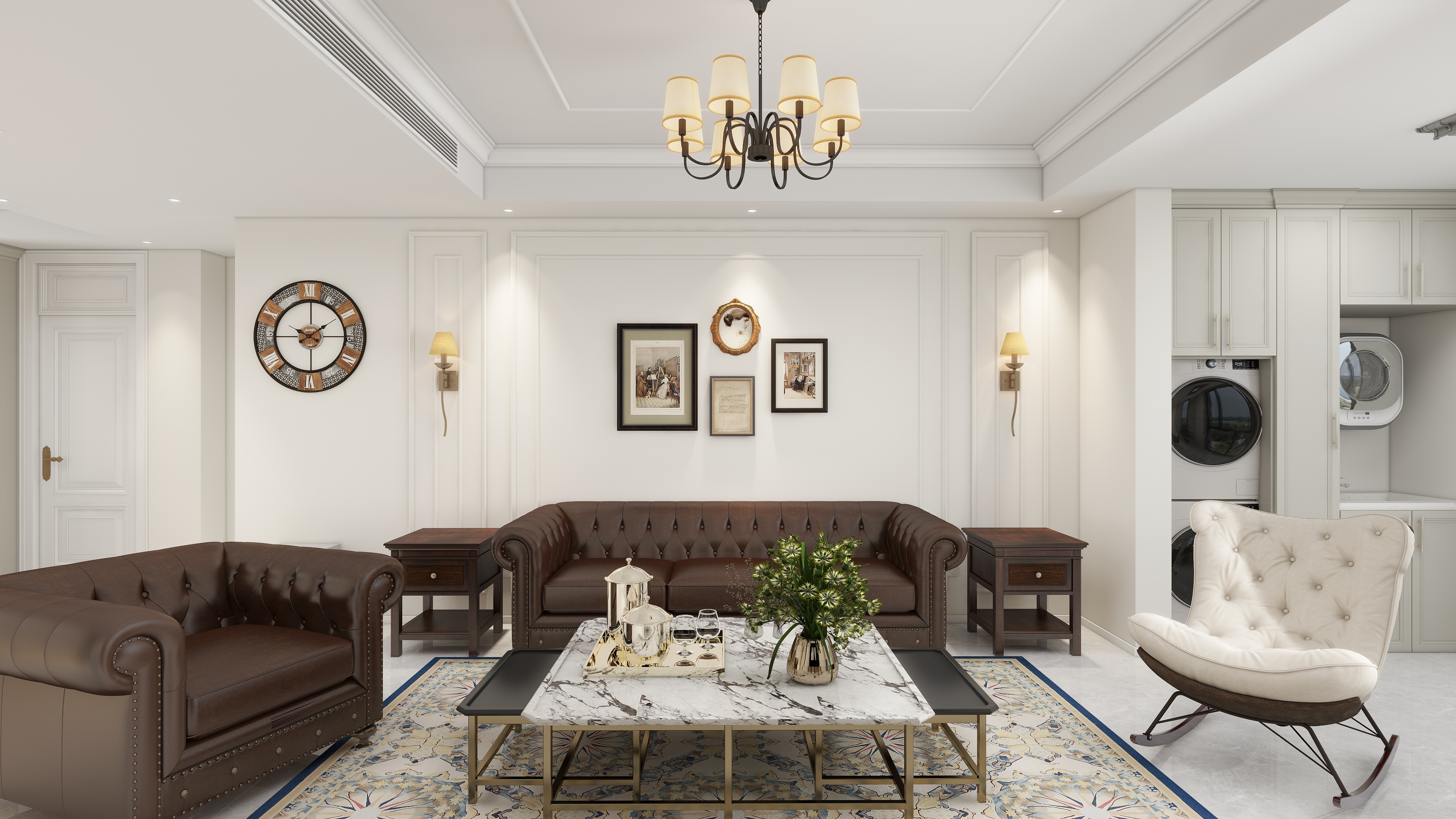 星河设计Carter-简美2室-装修设计方案