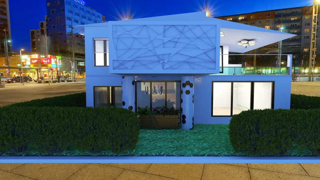 Mujahid的装修设计方案:facade design 
