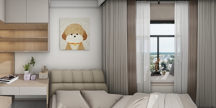 暖瞳家居装饰设计-网单——奶油风设计-装修设计方案