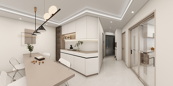 北方小伙儿-赐儿福居2-2-1302-装修设计方案