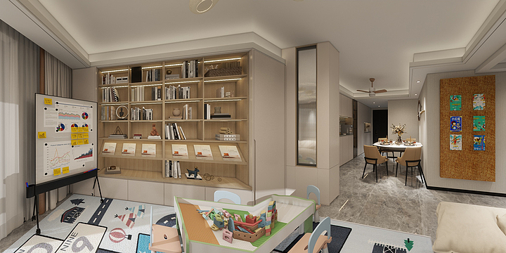 彭.全案Design-长江悦3-1-5401-装修设计方案