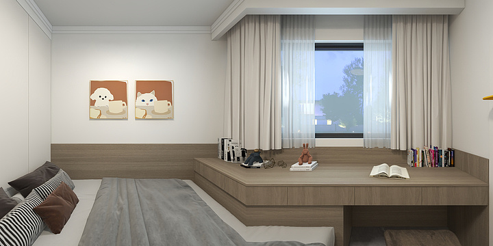 释灵设计-保利和光沁园14号楼南户-装修设计方案