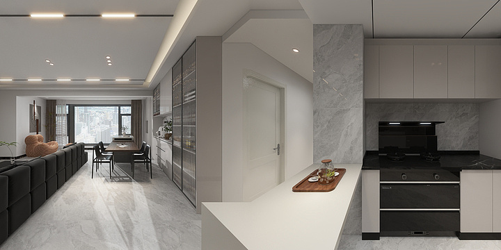 家装.设计-卓越荟1栋2号户型-装修设计方案