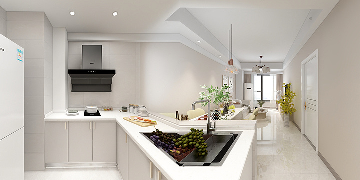 尤江亭-恒大御景半岛公寓5-2814-装修设计方案