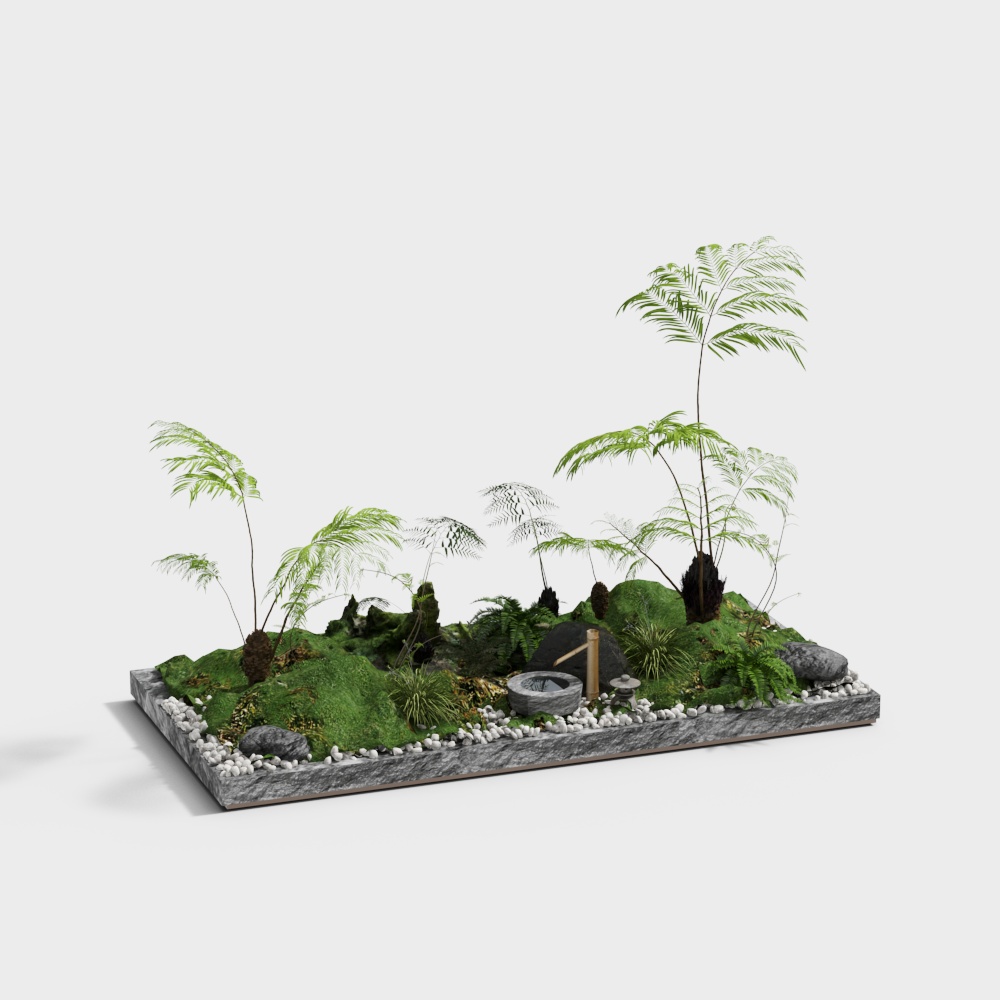 现代户外植物景观