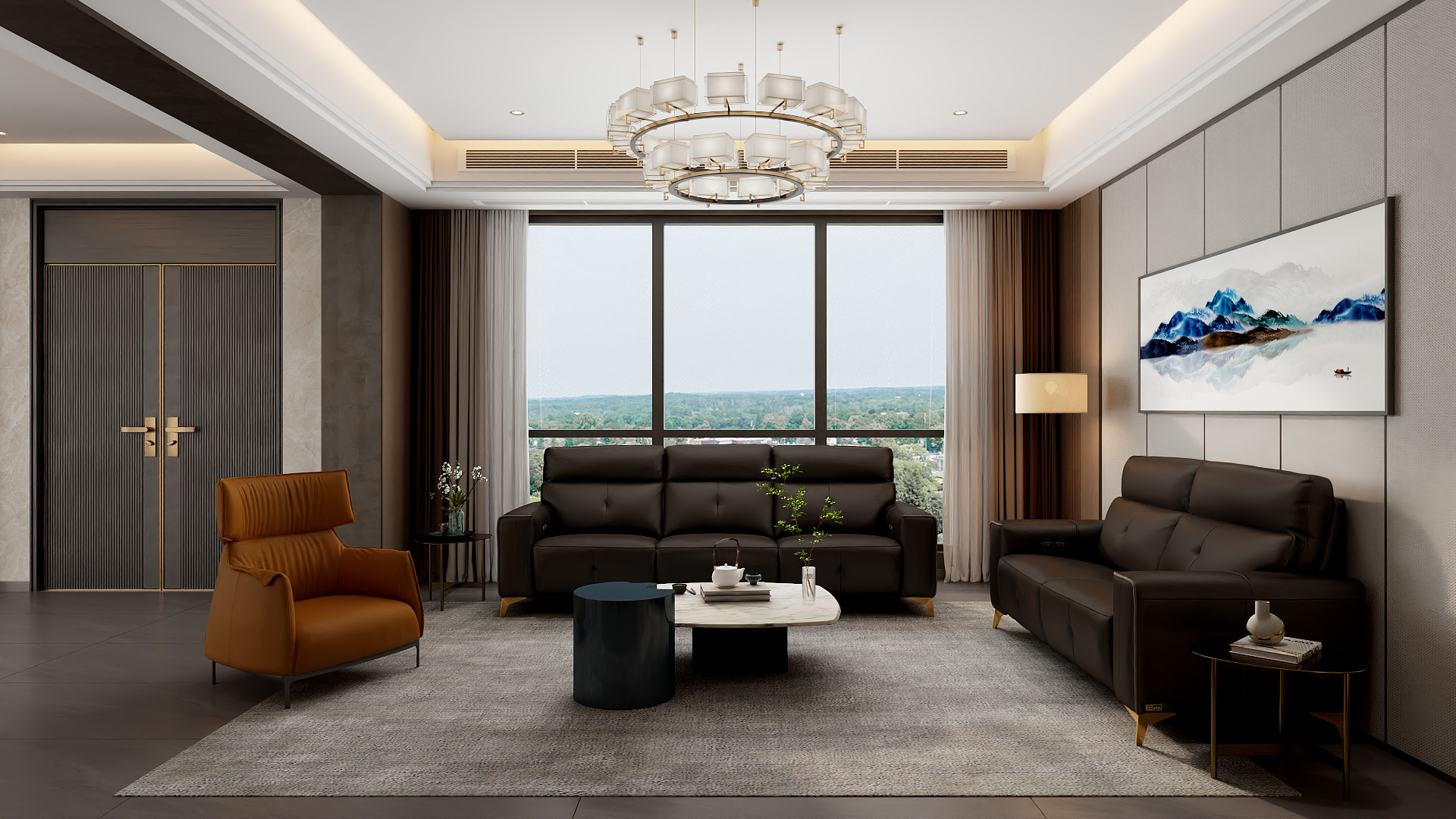 Leon_李朗-泗洲私宅别墅-装修设计方案