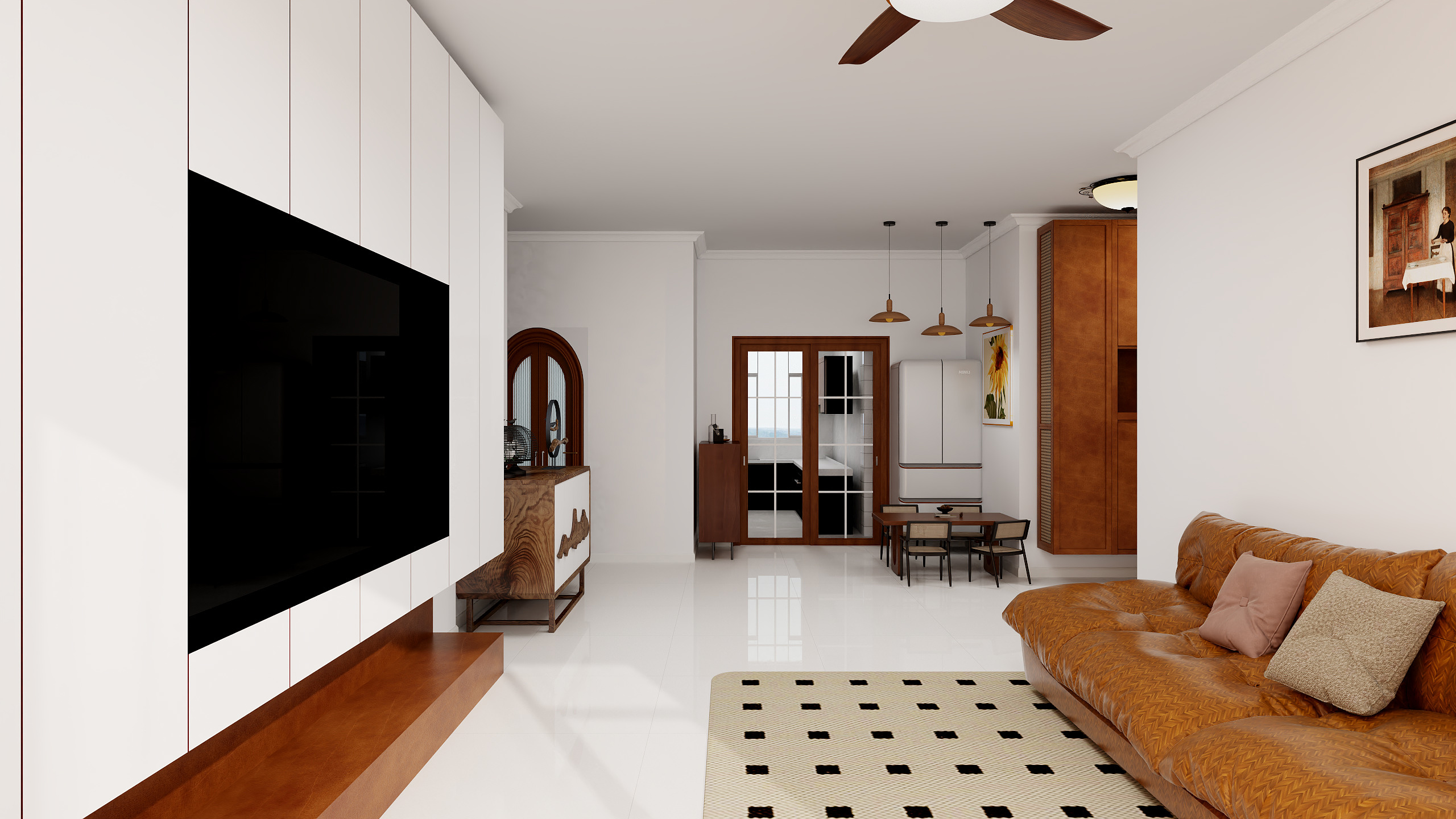 王小苏在烟台-金象泰凤栖台119㎡3室装修效果图