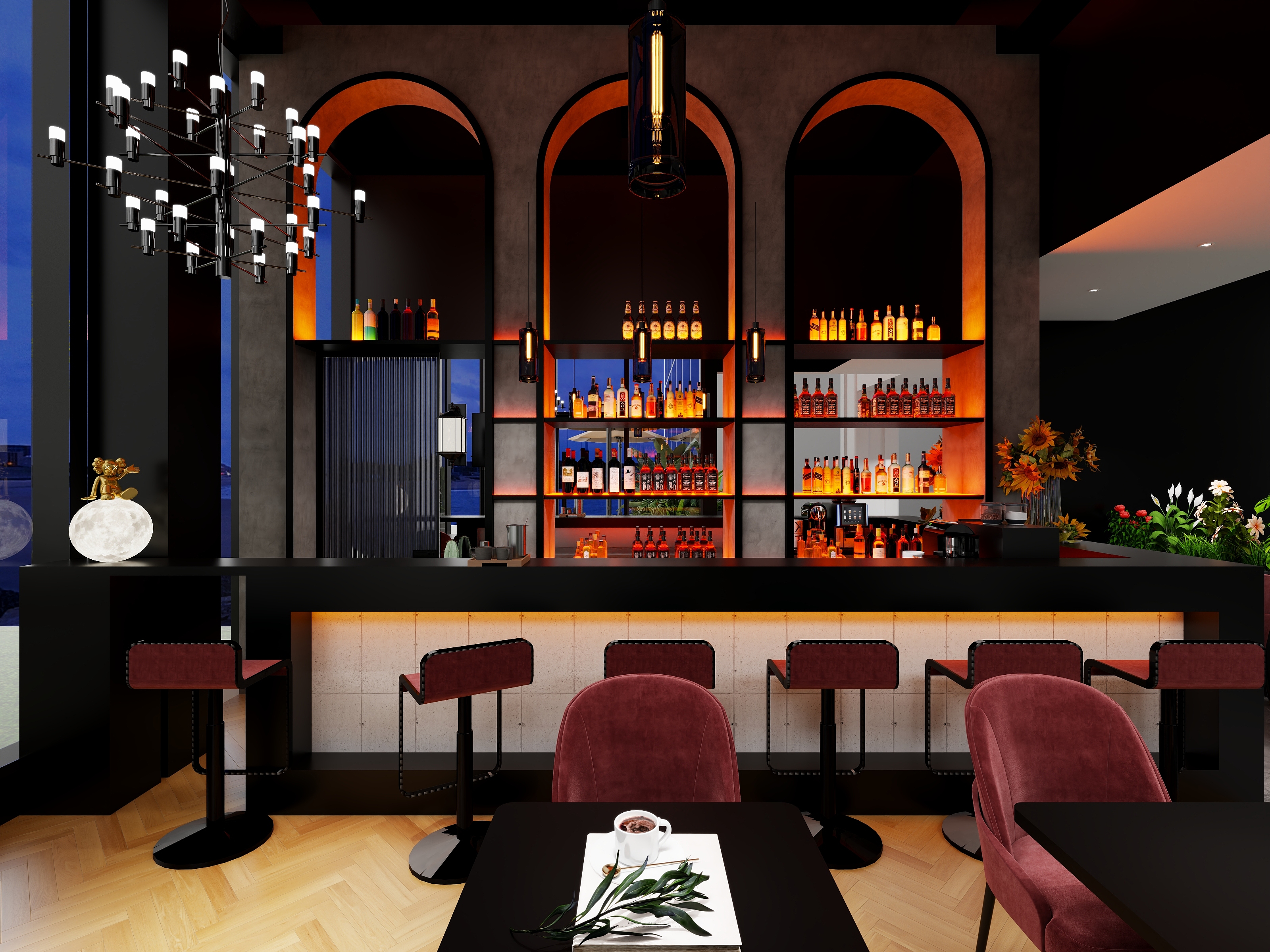 墨染图文-咖啡店-副本-装修设计方案