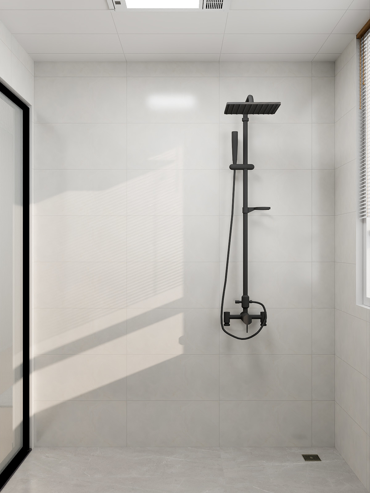 100元设计方案-118m²现代奶油风格设计装修效果图