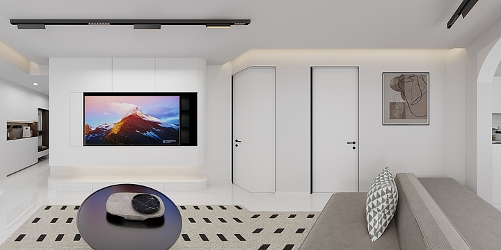 惊蛰CbPA-一品1001 初稿.dwg-装修设计方案