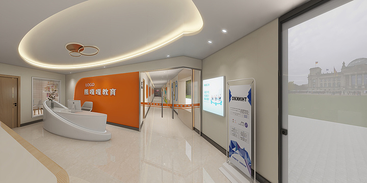 -野生设计师-百色熊嘎嘎嘎教育培训-装修设计方案