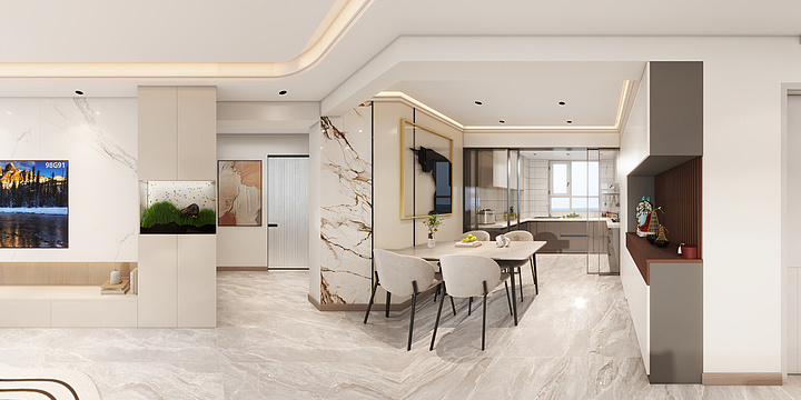 桔舍全案设计工作室-巨龙庭院  雒霞-装修设计方案