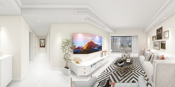 装修设计Jake-云熙府—美式-装修设计方案