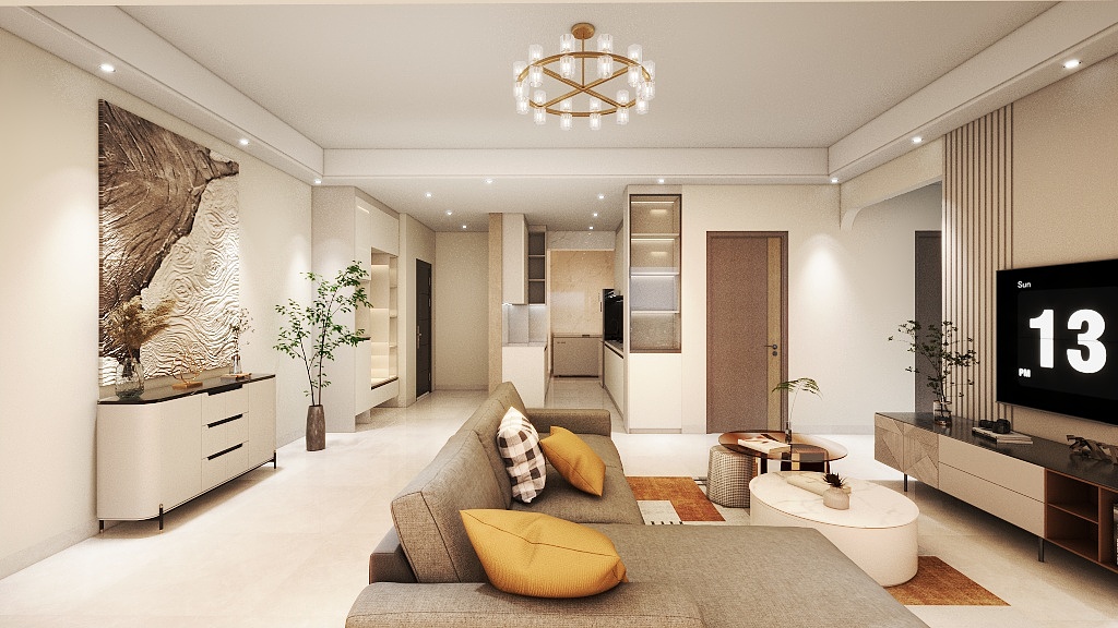 唱反调的艺术家-119㎡3室-装修设计方案