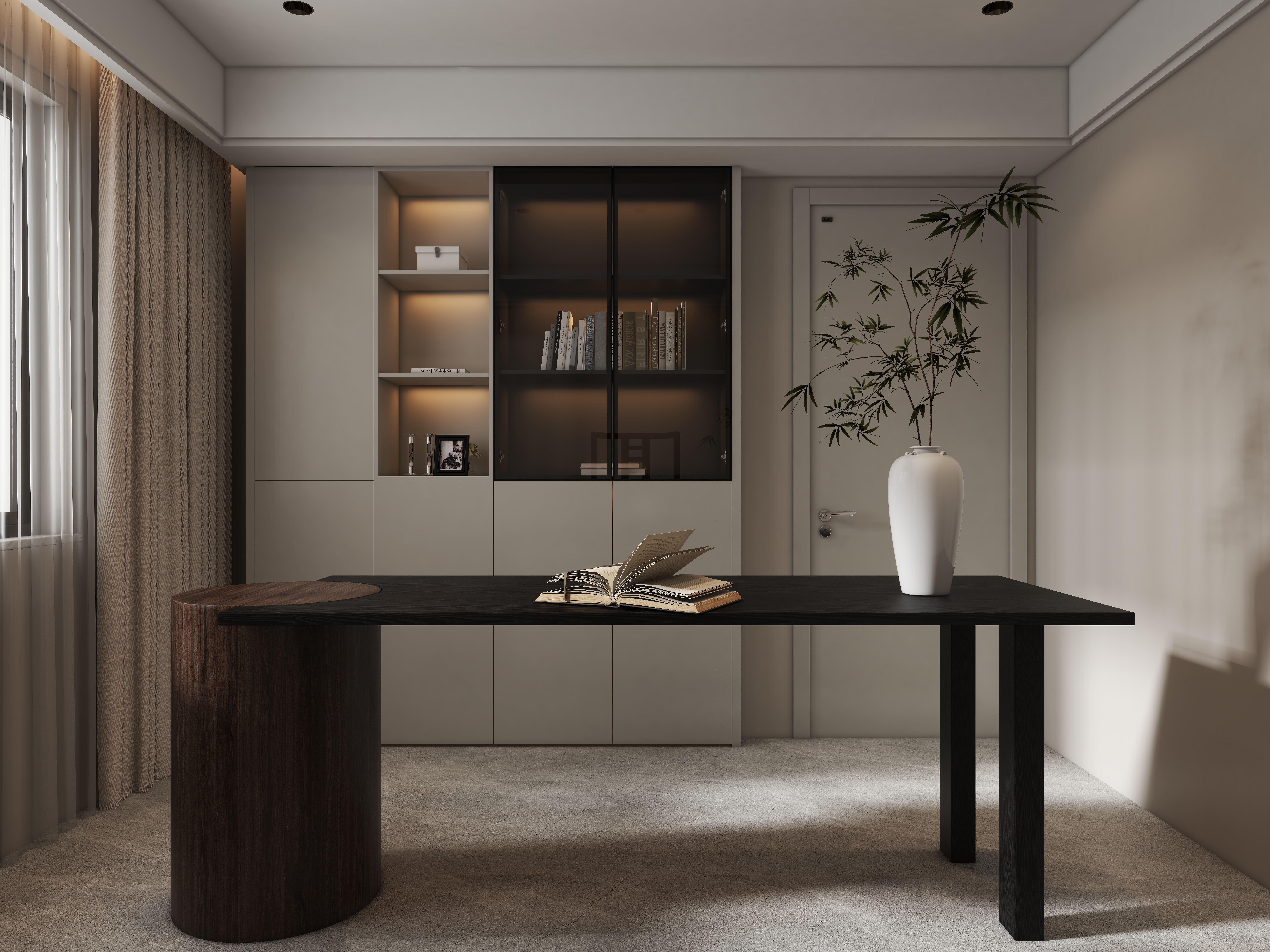 河北保定李志红-186㎡2室装修效果图