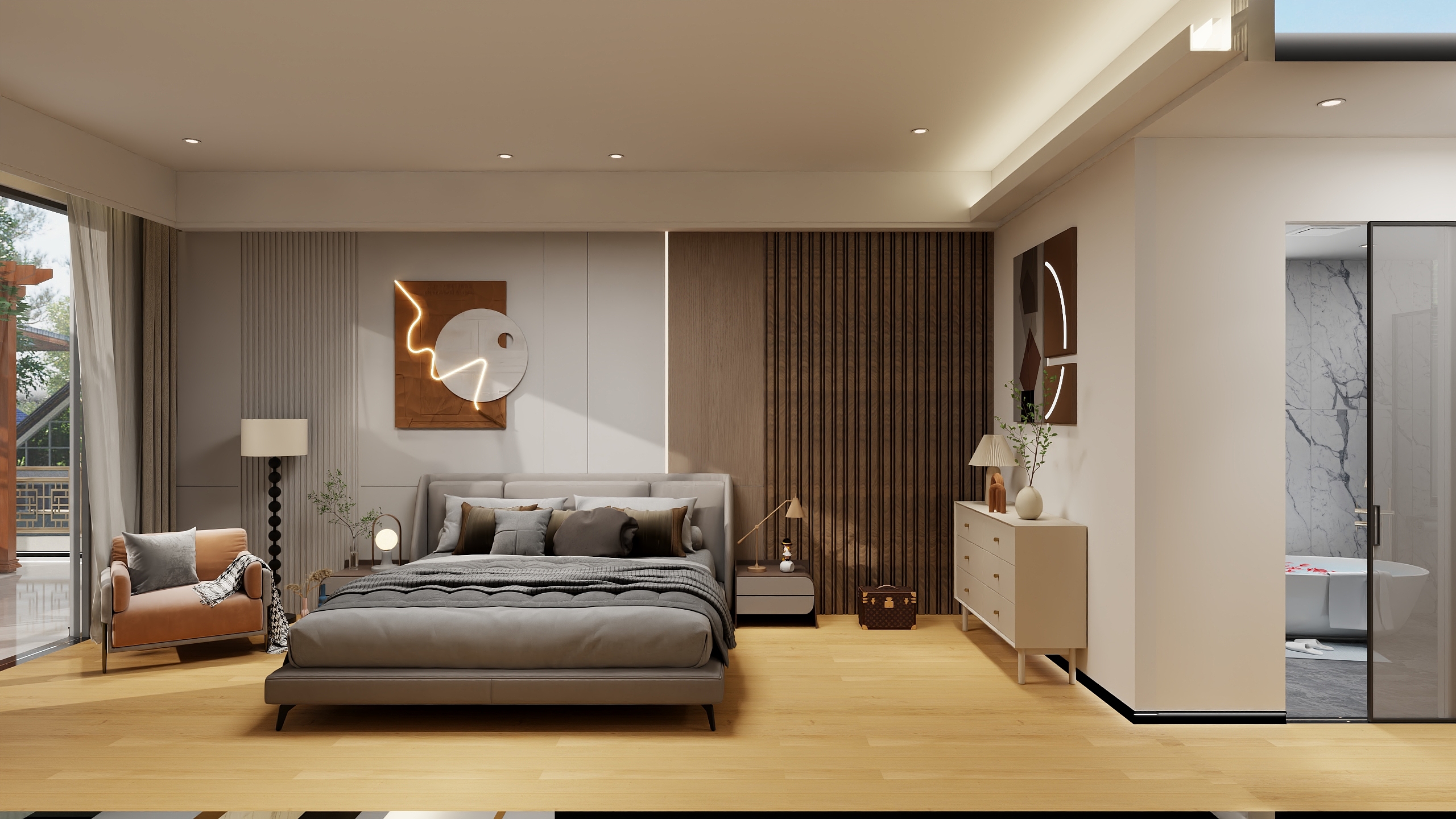 李翔-2025 东逸湾别墅2层 新版-装修设计方案