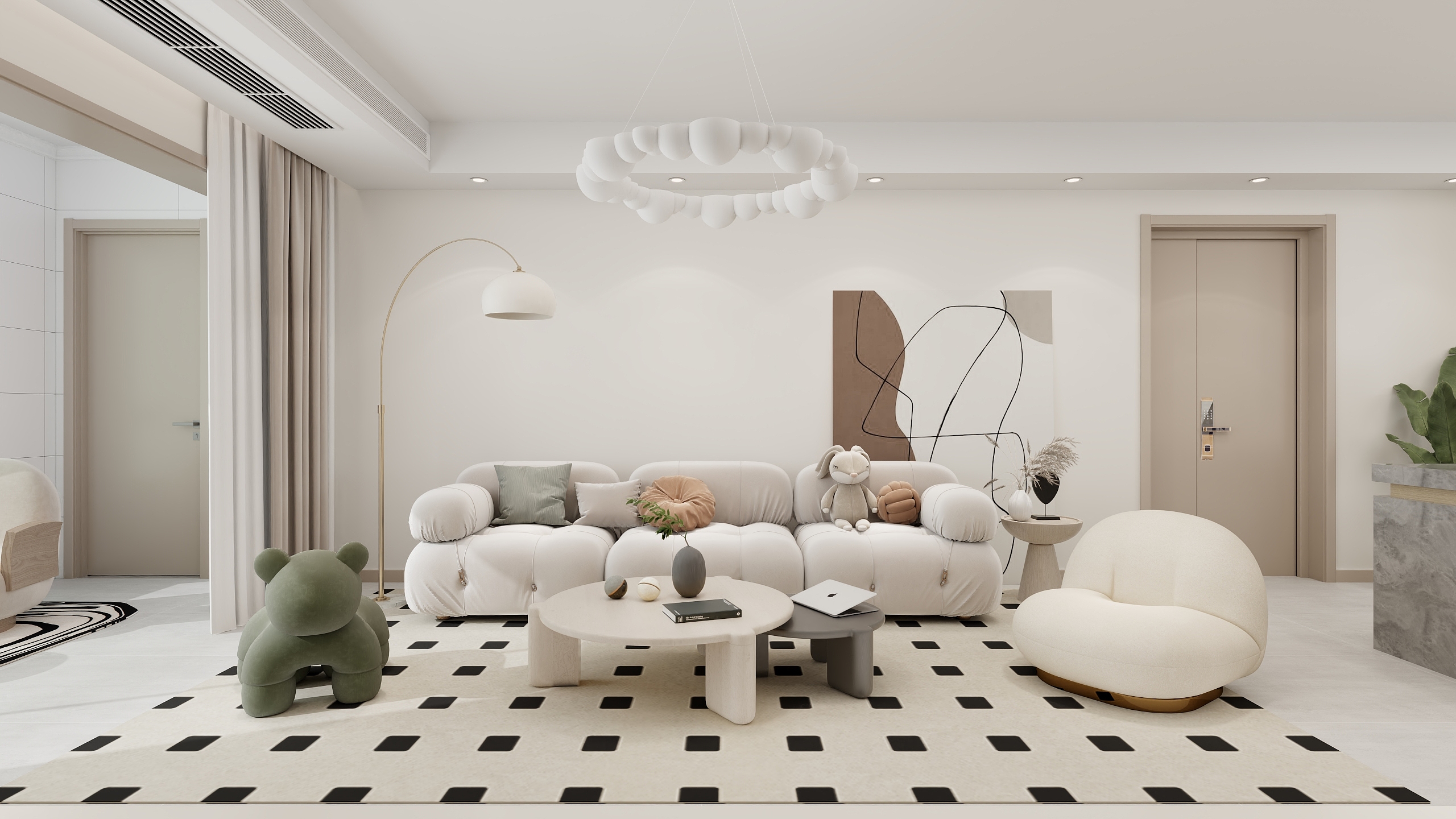 猫咪兔-江城九里139平-装修设计方案