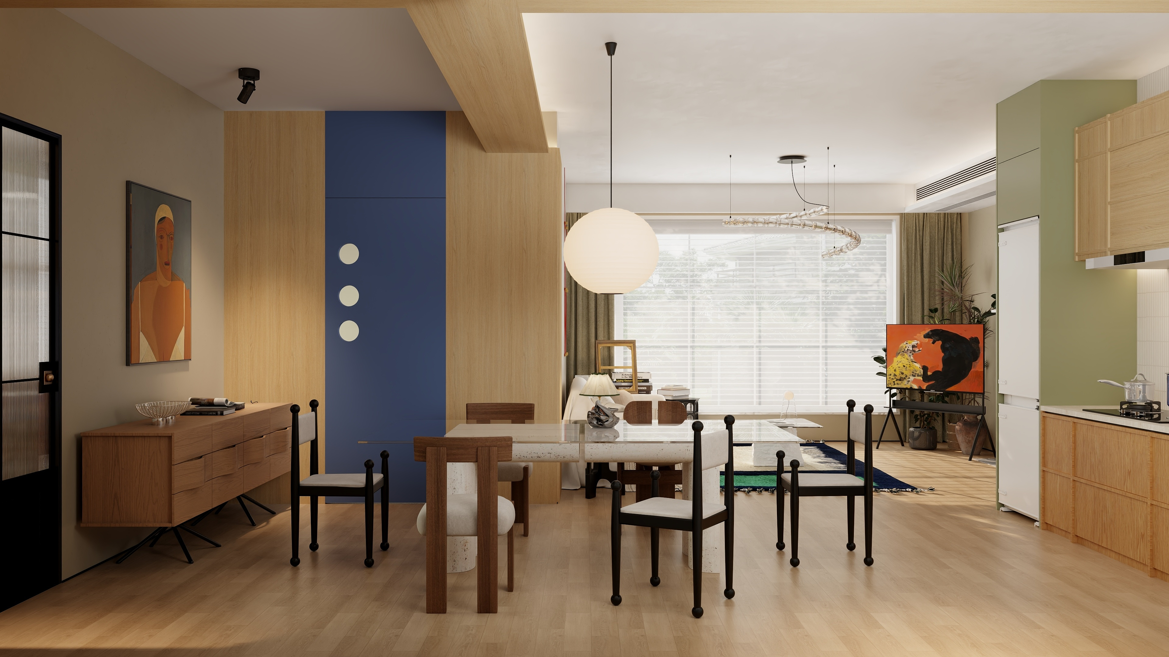 野生菜籽-72㎡1室-装修设计方案