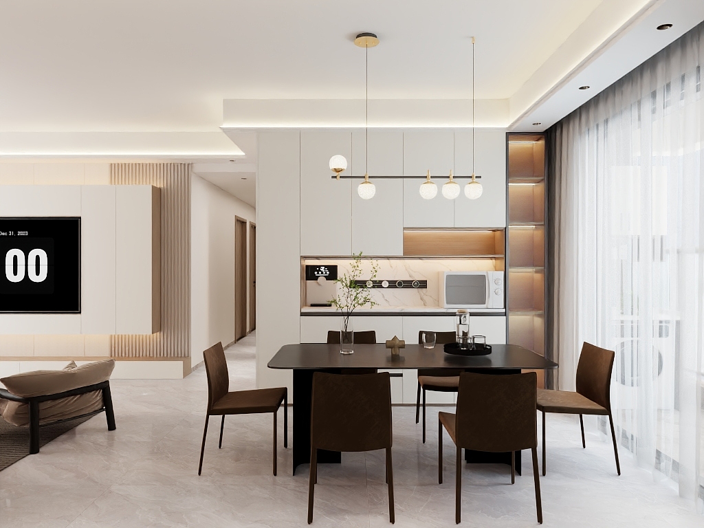 全案设计-邓晓宇-华润置地曦江润府 137m²-装修设计方案