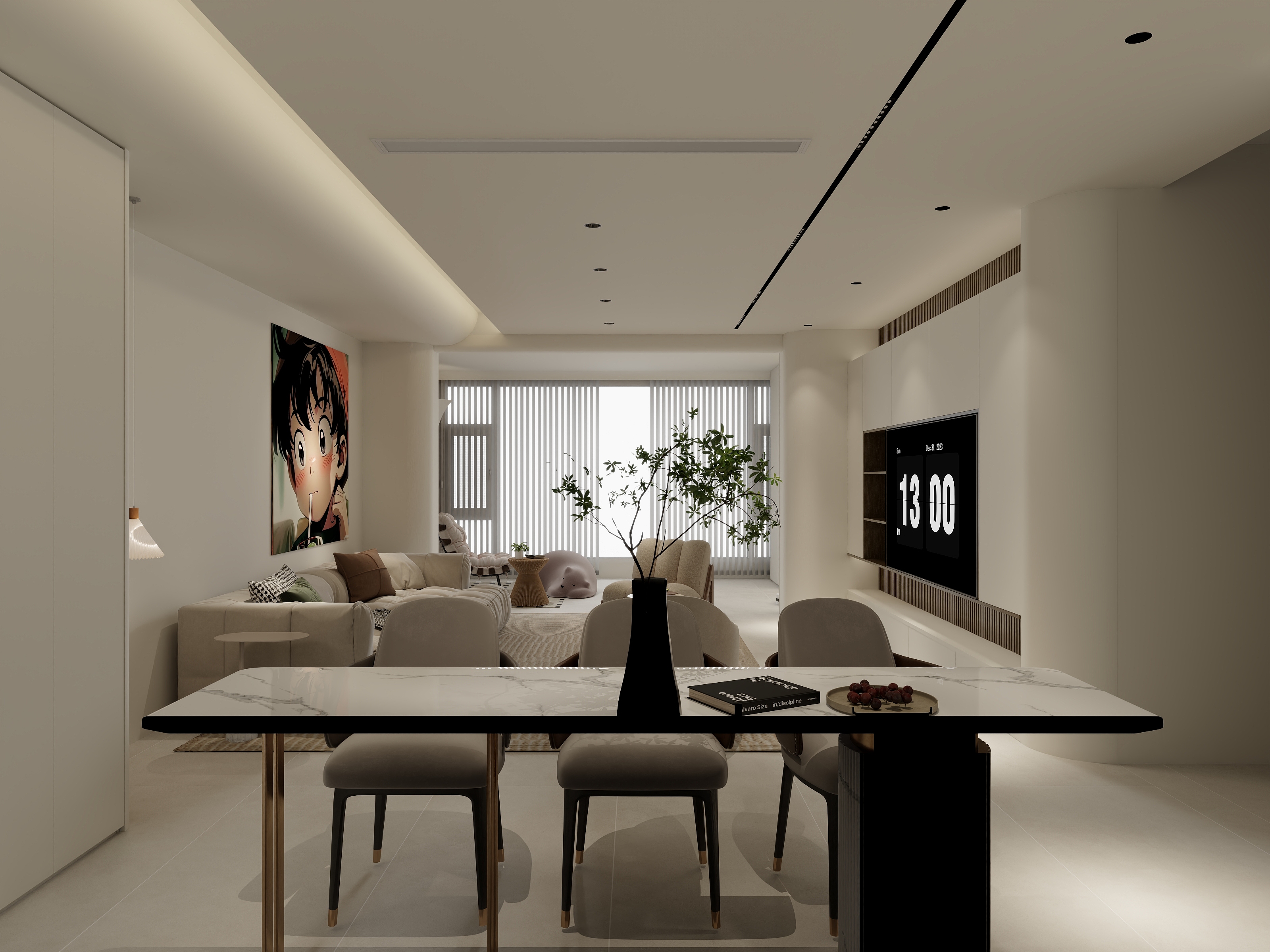 CH.1986-江山一品2楼主卧-装修设计方案