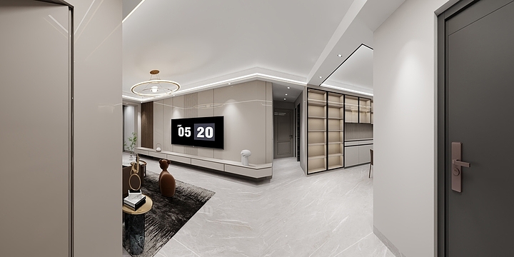 唱反调的艺术家-130㎡3室-装修设计方案