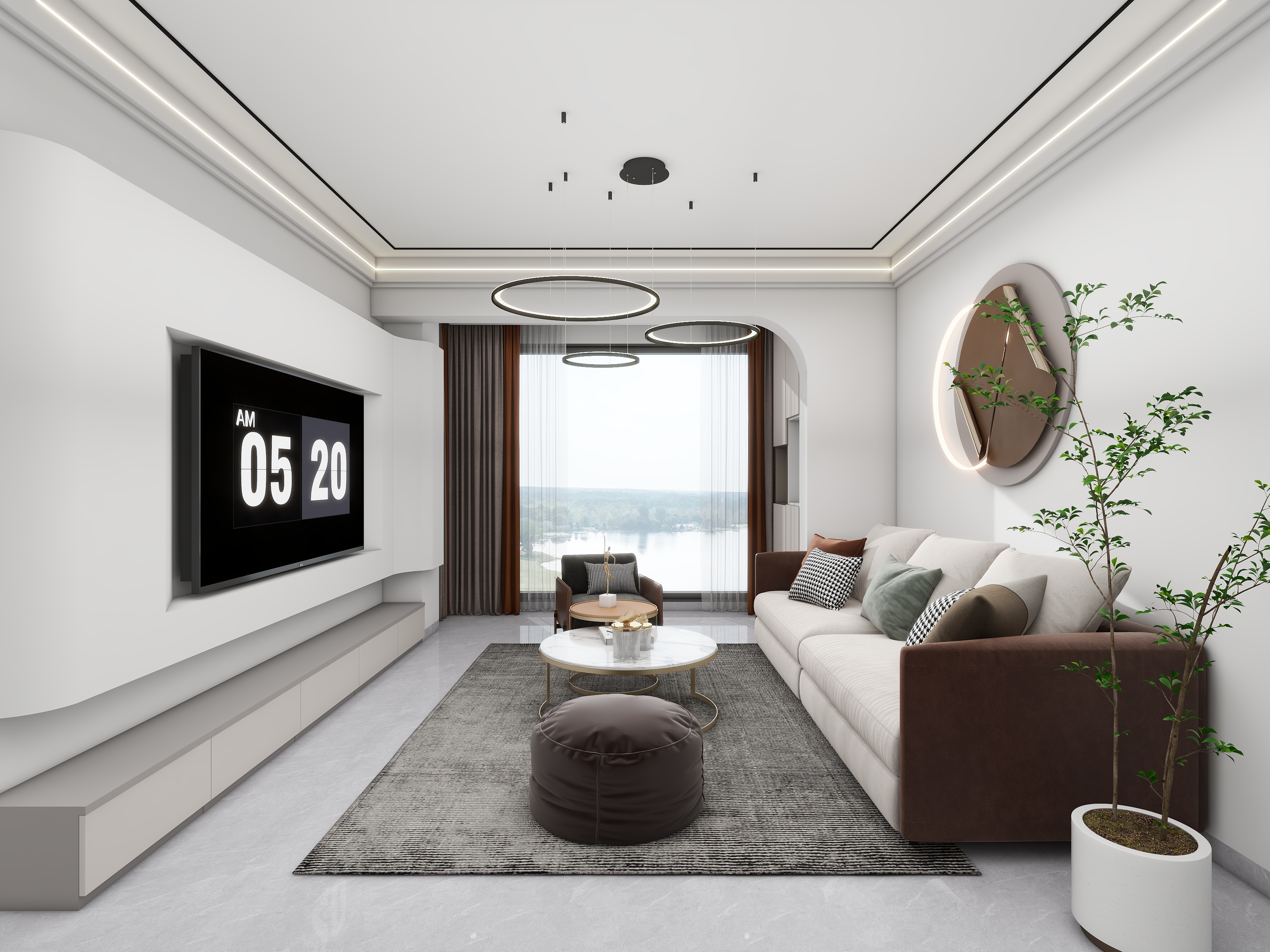 毕节艺禾装饰设计有限公司一邓思诚-现代简约-装修设计方案