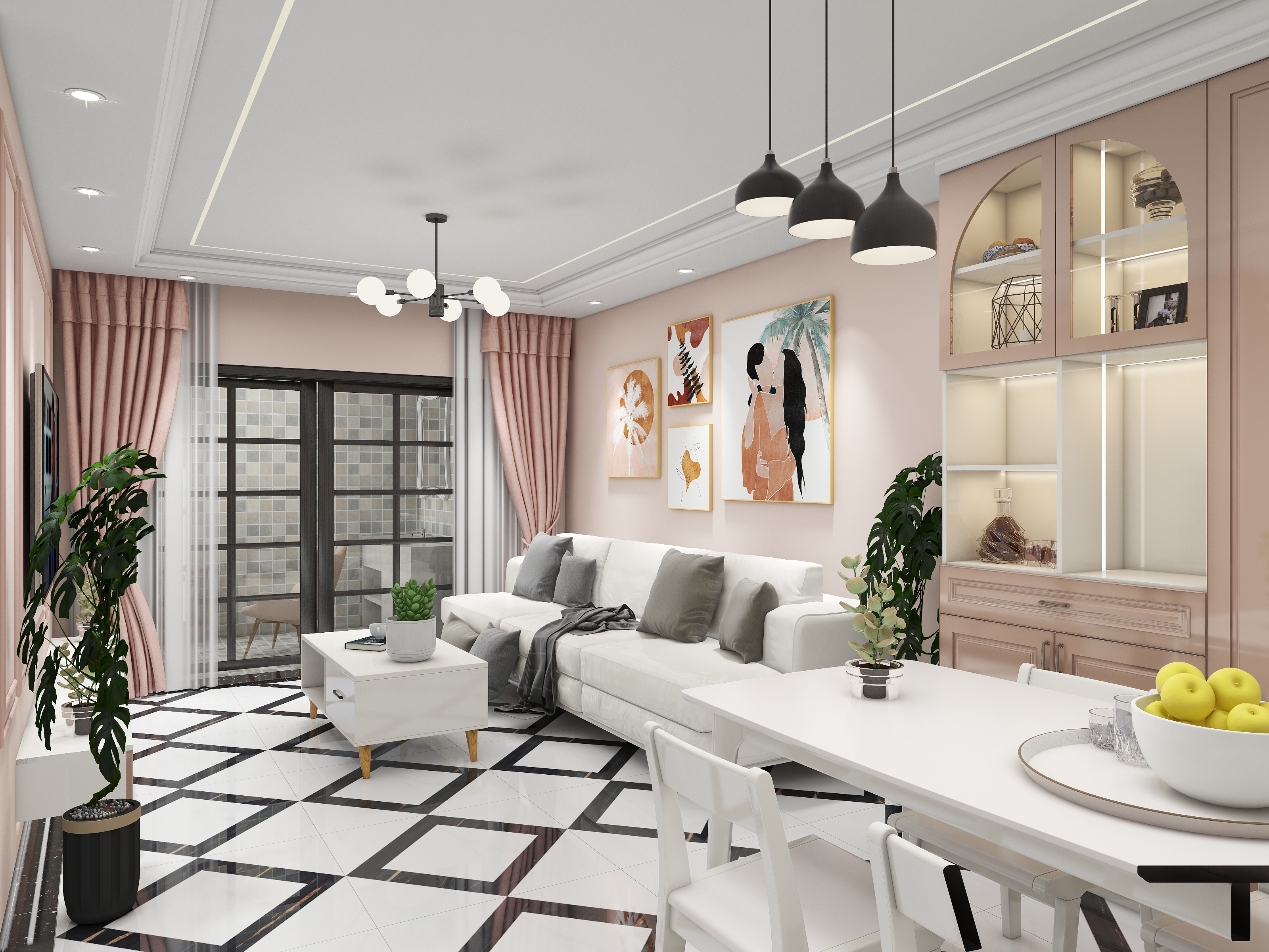 御旺家-王明生-海德公园81㎡3室-装修设计方案