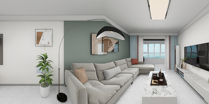 光影设计空间-现代栖贤雅苑-装修设计方案