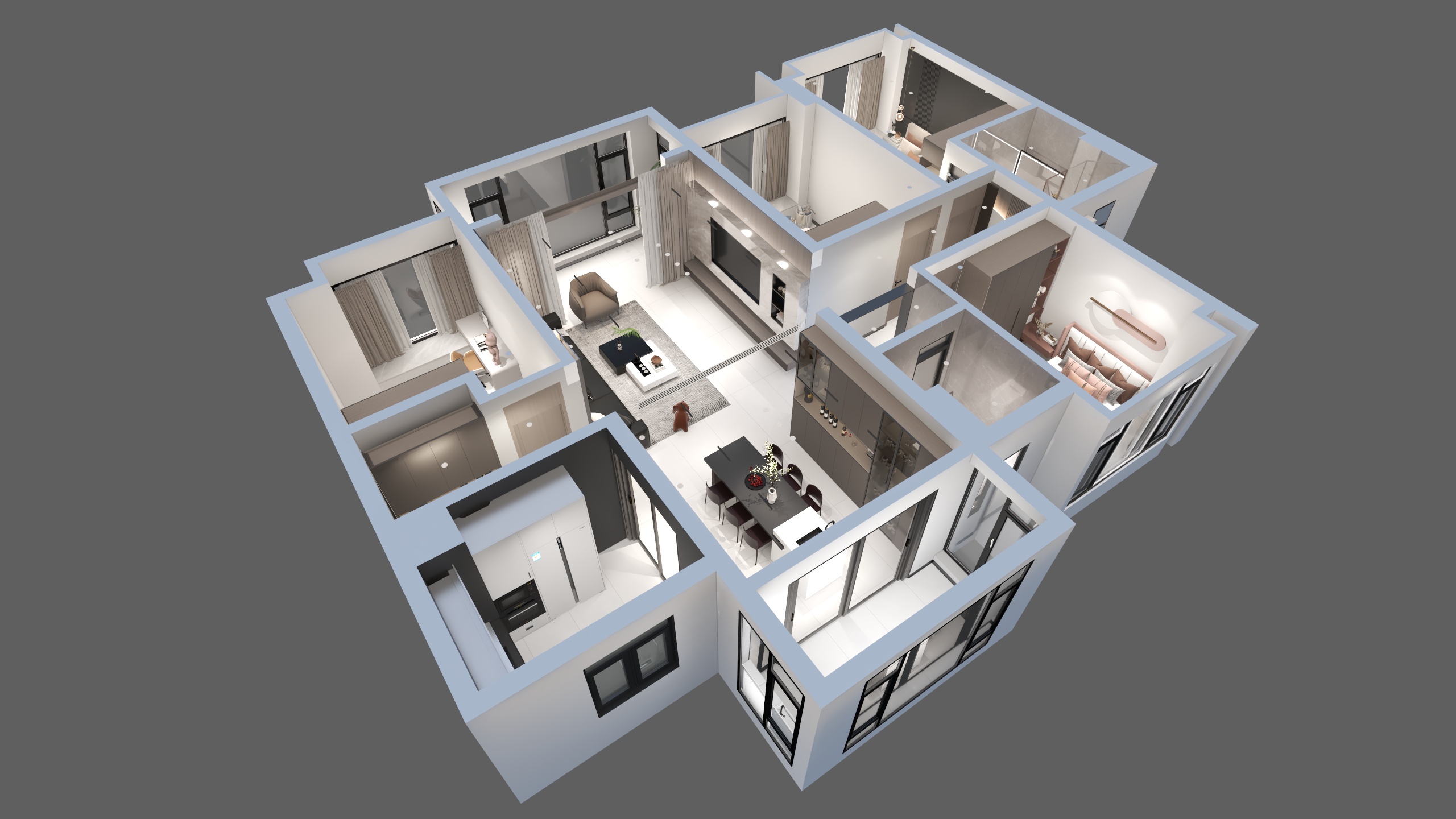 设计师傅先生-新世纪豪园--副本-装修设计方案