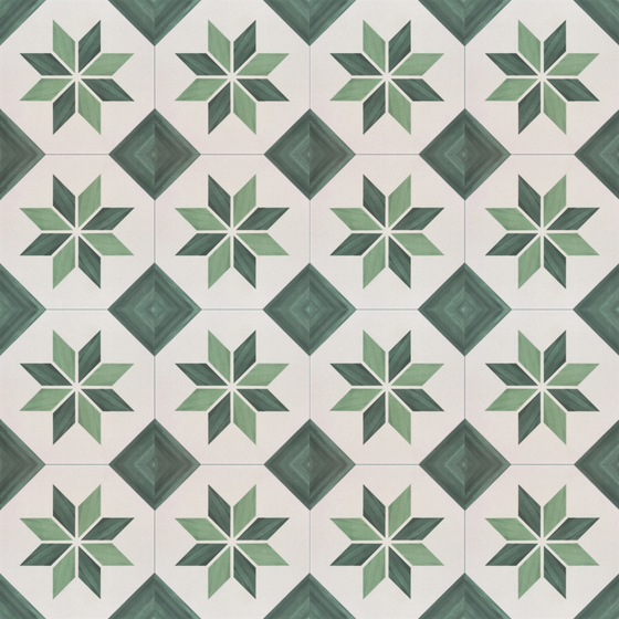 Vintage Geometric Parquet - Tile -1200*1200