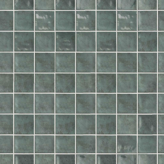 Glazed turquoise checker tile - tile -800*800