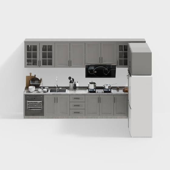 Modern kitchen cabinets