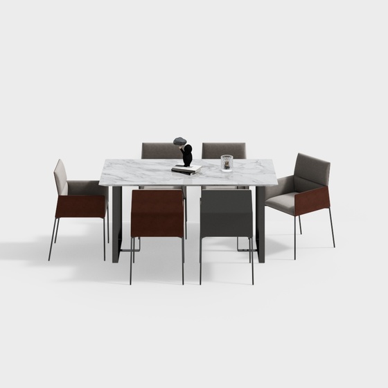 Modern restaurant table combination