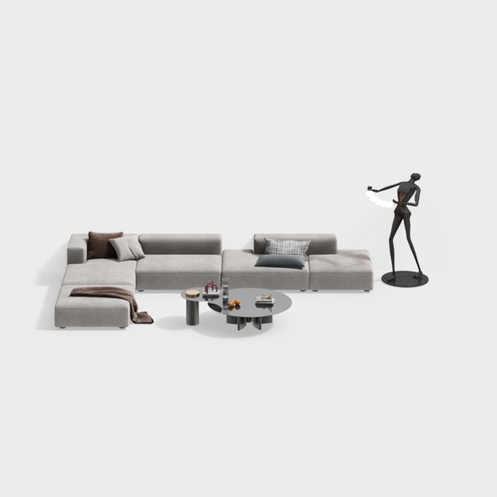 Modern living room sofa set