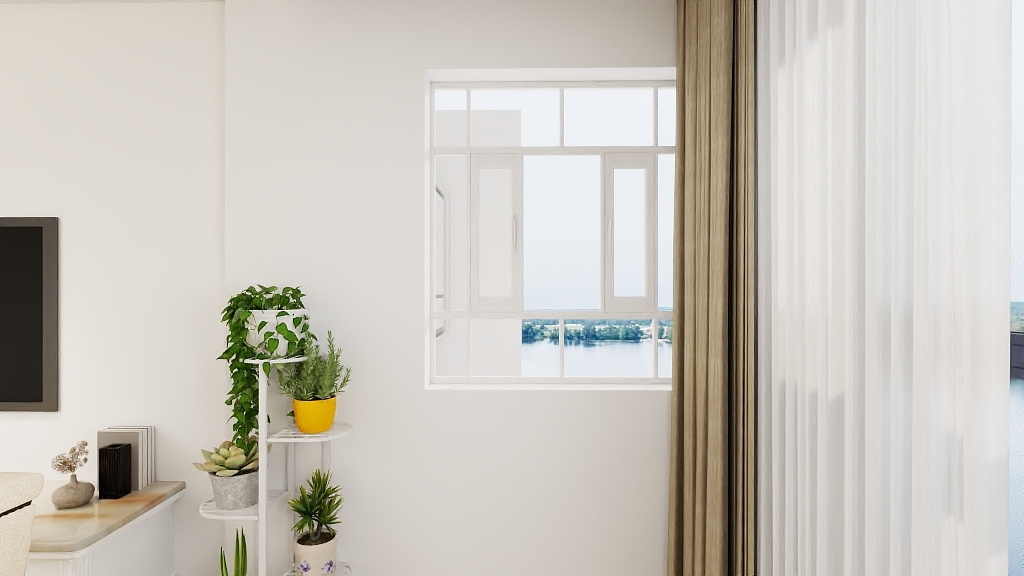 上海奕富装饰胡智超-海德公园81㎡3室-装修设计方案