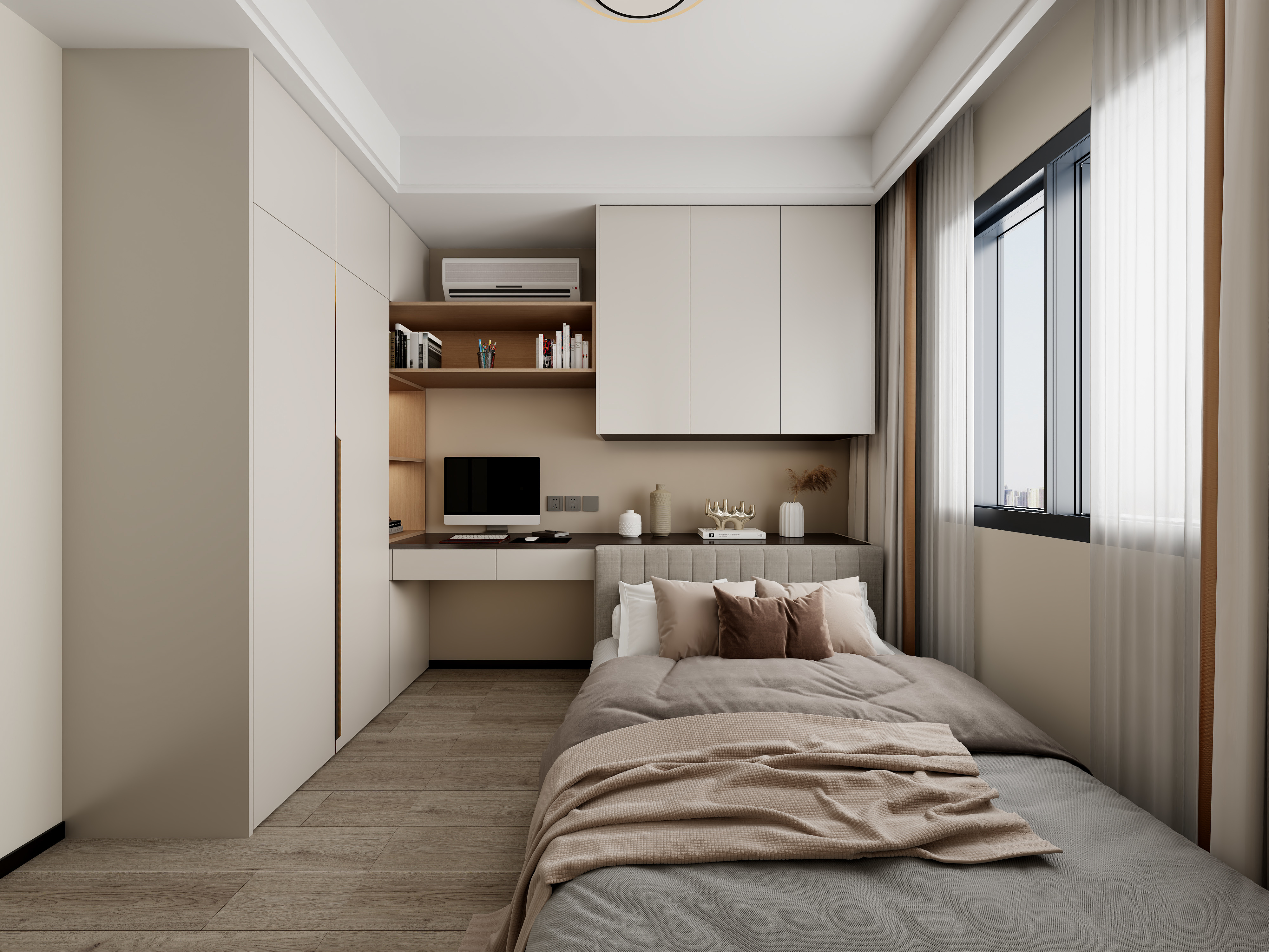 妙计装饰-港利上城景苑高层西边户-装修设计方案