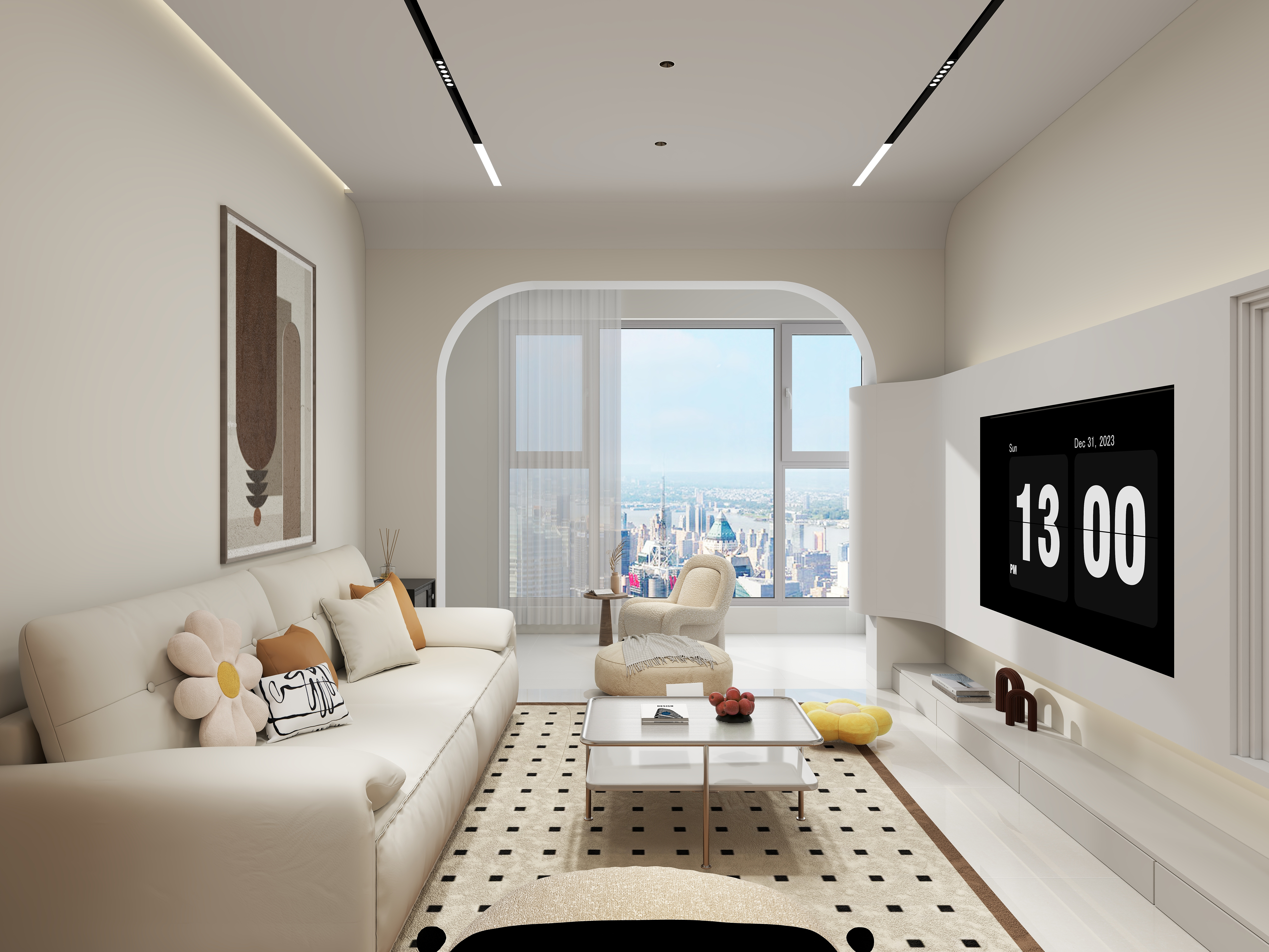 昆明Design-96㎡3室-装修设计方案