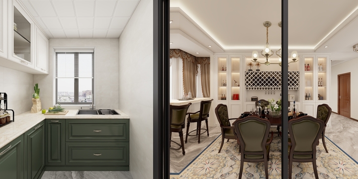 大黑马室内设计-美式轻奢-装修设计方案