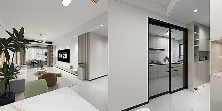 慕白..-莲花公馆 简约A-副本-装修设计方案