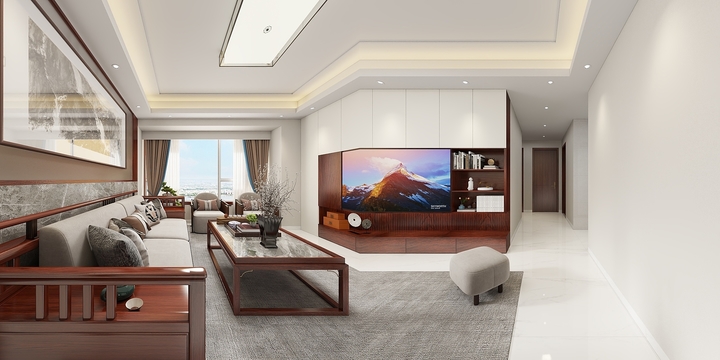 PWQ--新中式-装修设计方案