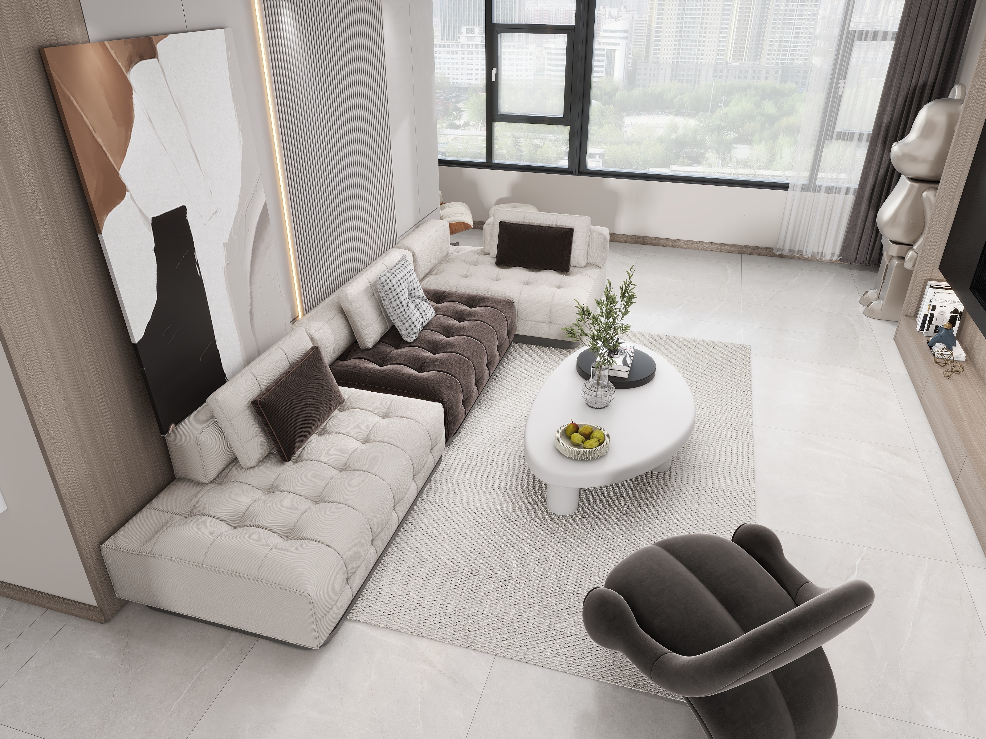 徐铭锴丶-《触·感·觉》--现代简约 -装修设计方案