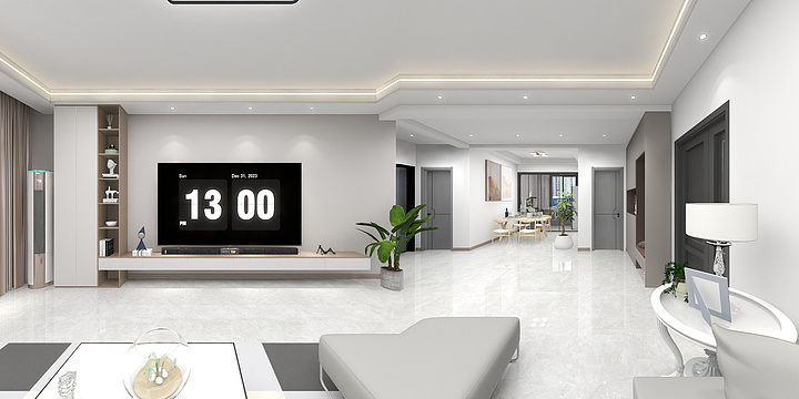 天盛设计装饰-滨河至尊4-2-7-装修设计方案